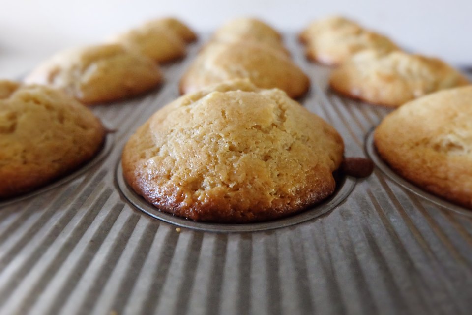 Upside Down Pecan Sticky Muffins - Flaky Bakers